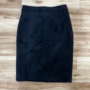 LOFT - Woman’s - Size 0 - Suede Pencil Skirt